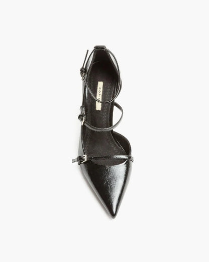 HIGH HEEL PUMP IN BLACK-Pumps-CORINA- Pointure.AE