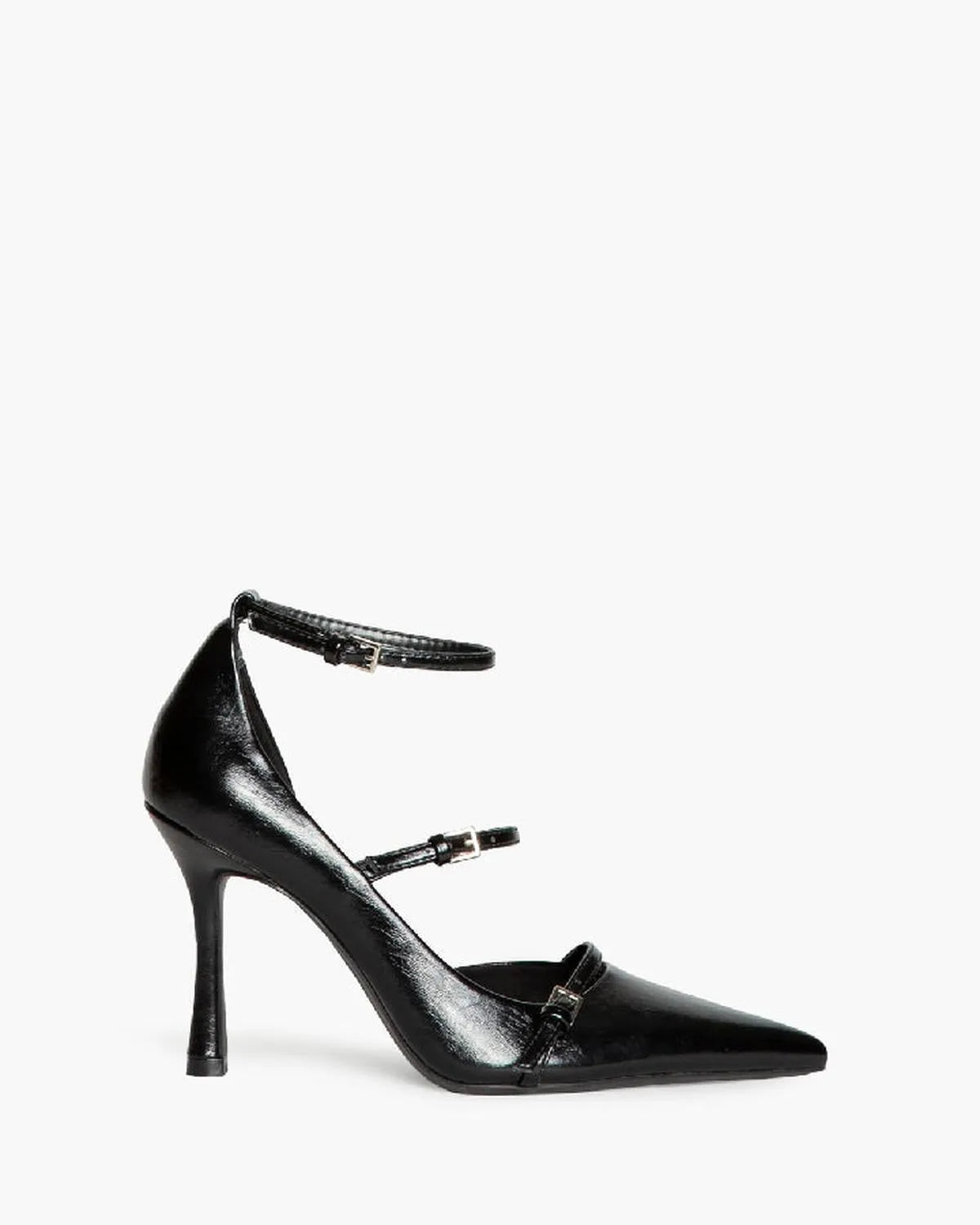 HIGH HEEL PUMP IN BLACK-Pumps-CORINA- Pointure.AE