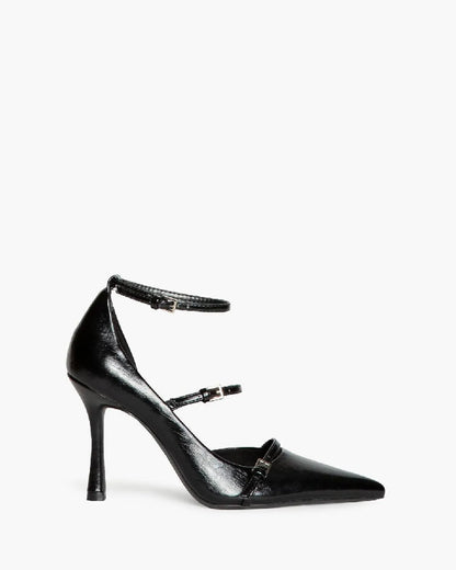 HIGH HEEL PUMP IN BLACK-Pumps-CORINA- Pointure.AE