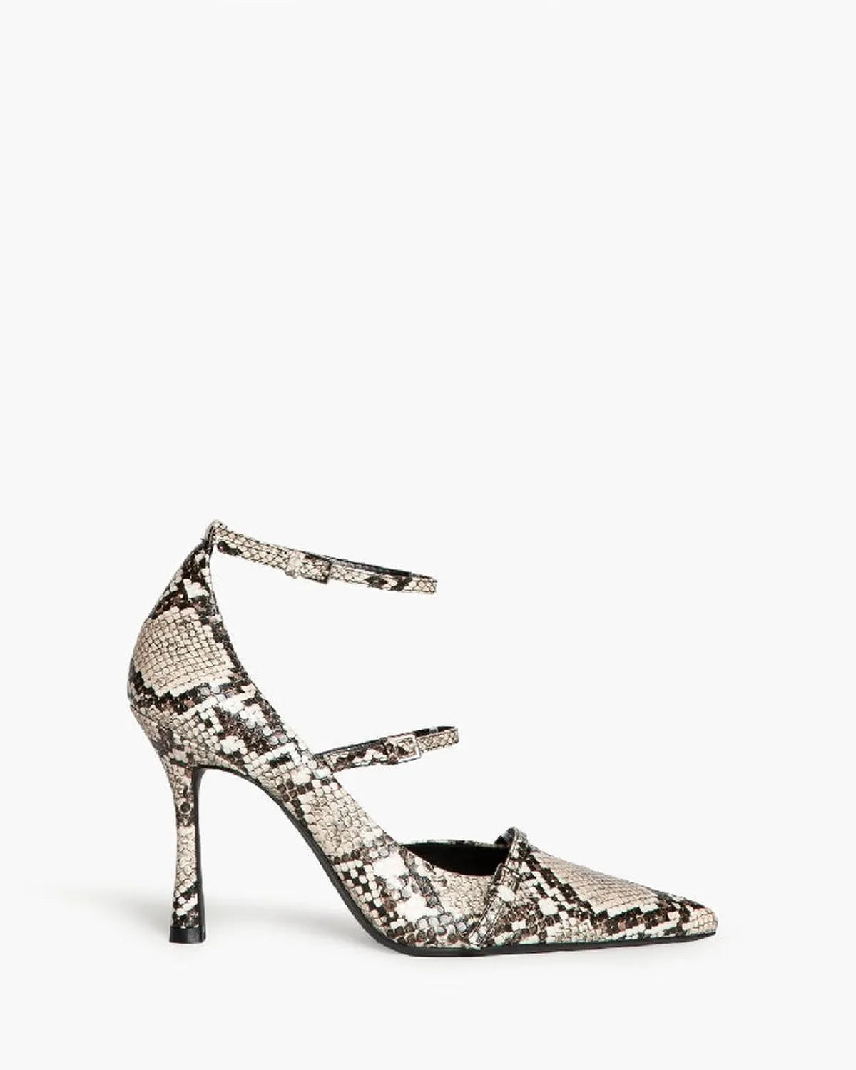 HIGH HEEL PUMP IN SERPENT-Pumps-CORINA- Pointure.AE