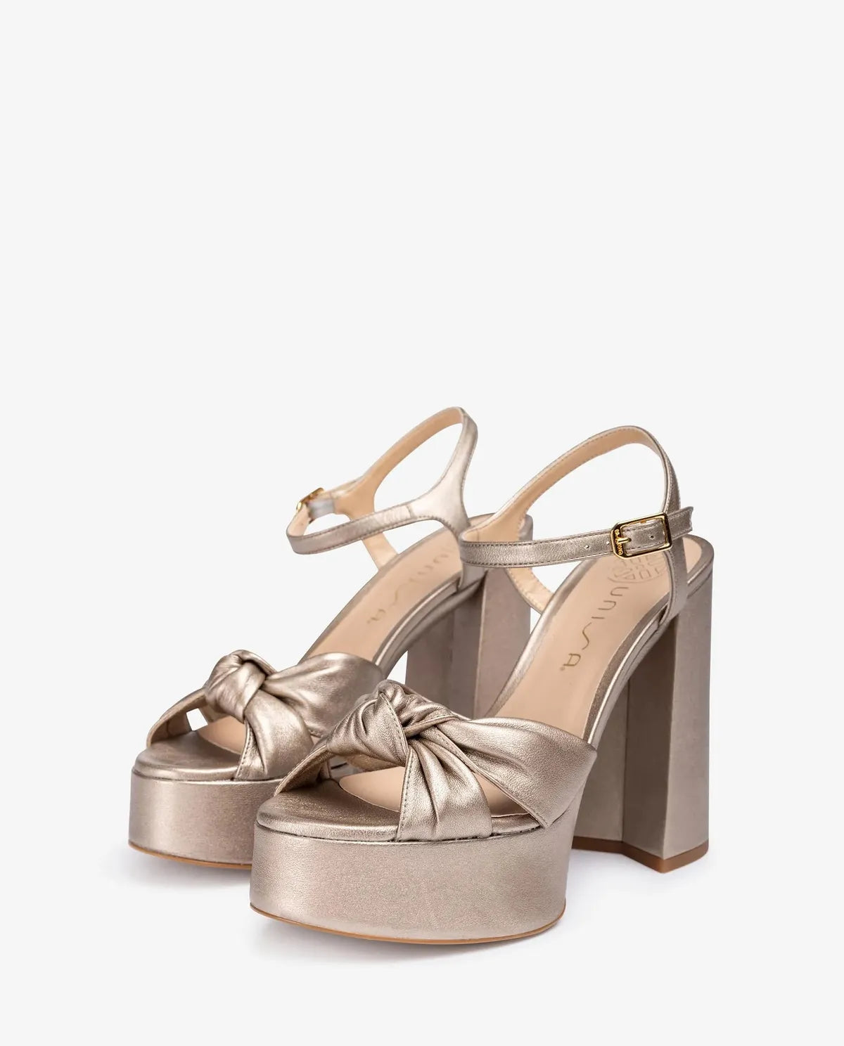 HIGH HEEL SANDAL IN MUMM-Sandals-UNISA- Pointure.AE