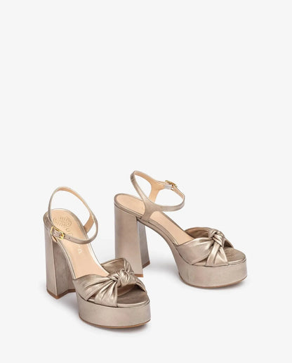 HIGH HEEL SANDAL IN MUMM-Sandals-UNISA- Pointure.AE