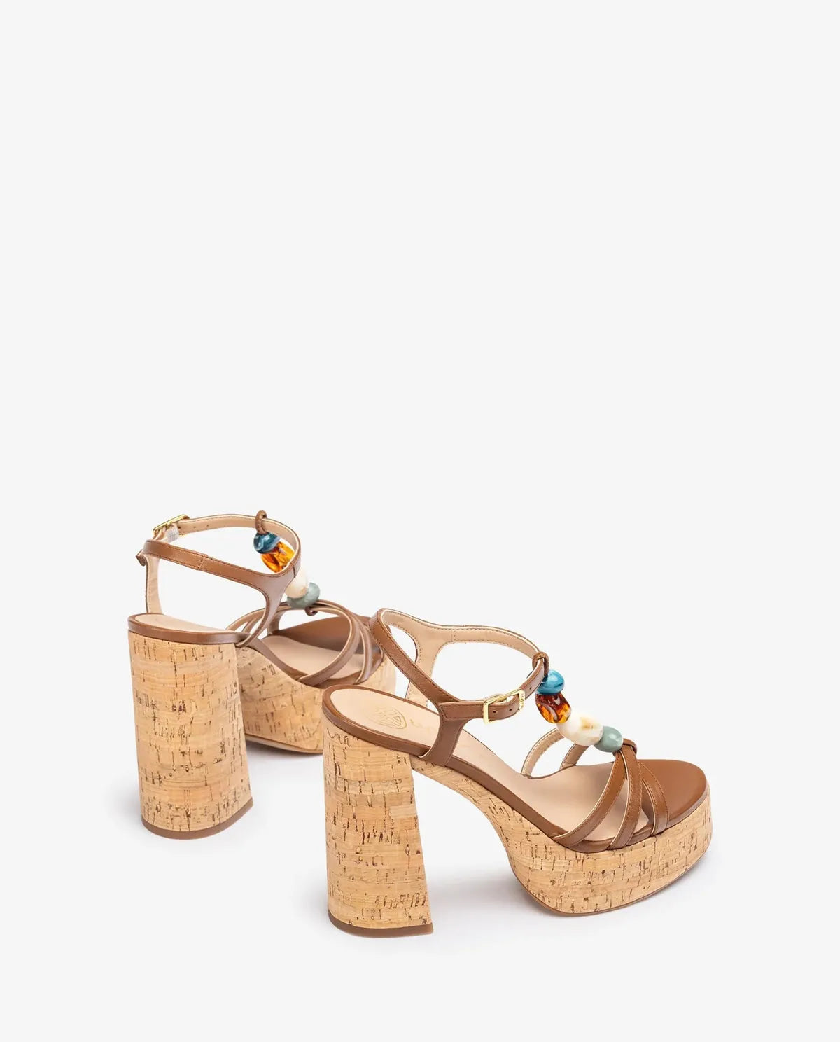 HIGH HEEL SANDAL WITH TRIM-Sandals-UNISA- Pointure.AE