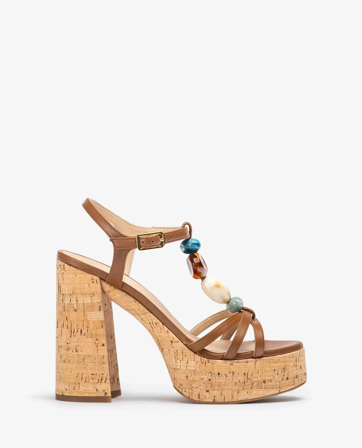 HIGH HEEL SANDAL WITH TRIM-Sandals-UNISA- Pointure.AE