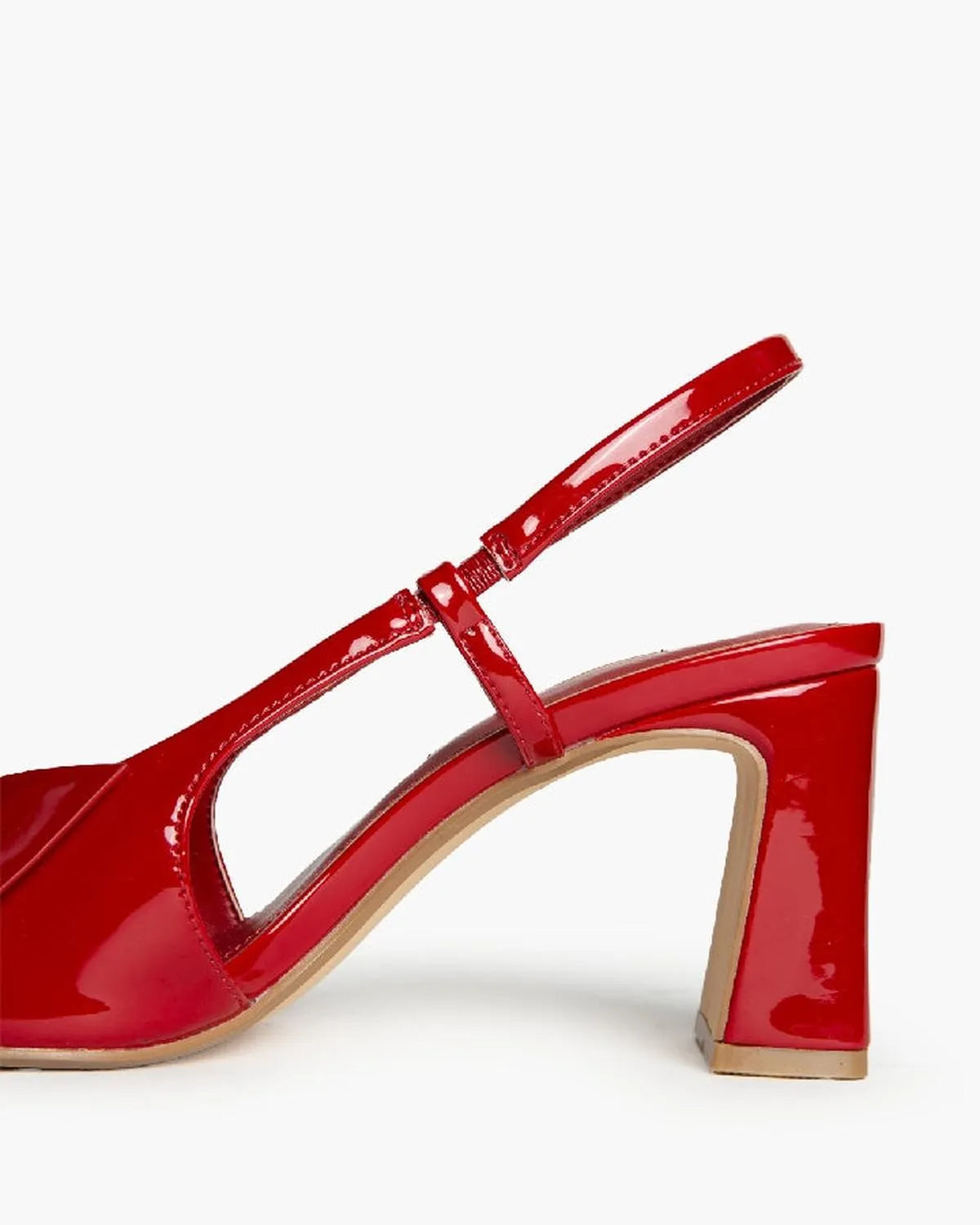 HIGH HEEL WITH BOW DETAIL IN RED-Sling Backs-CORINA- Pointure.AE