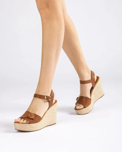 HIGH WEDGE SANDAL-Wedges-UNISA- Pointure.AE