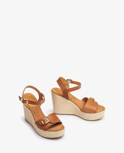 HIGH WEDGE SANDAL-Wedges-UNISA- Pointure.AE