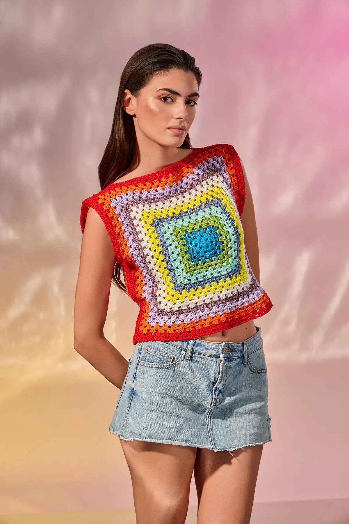 LAVA SQUARE TOP-Tops-STEFFY- Pointure.AE