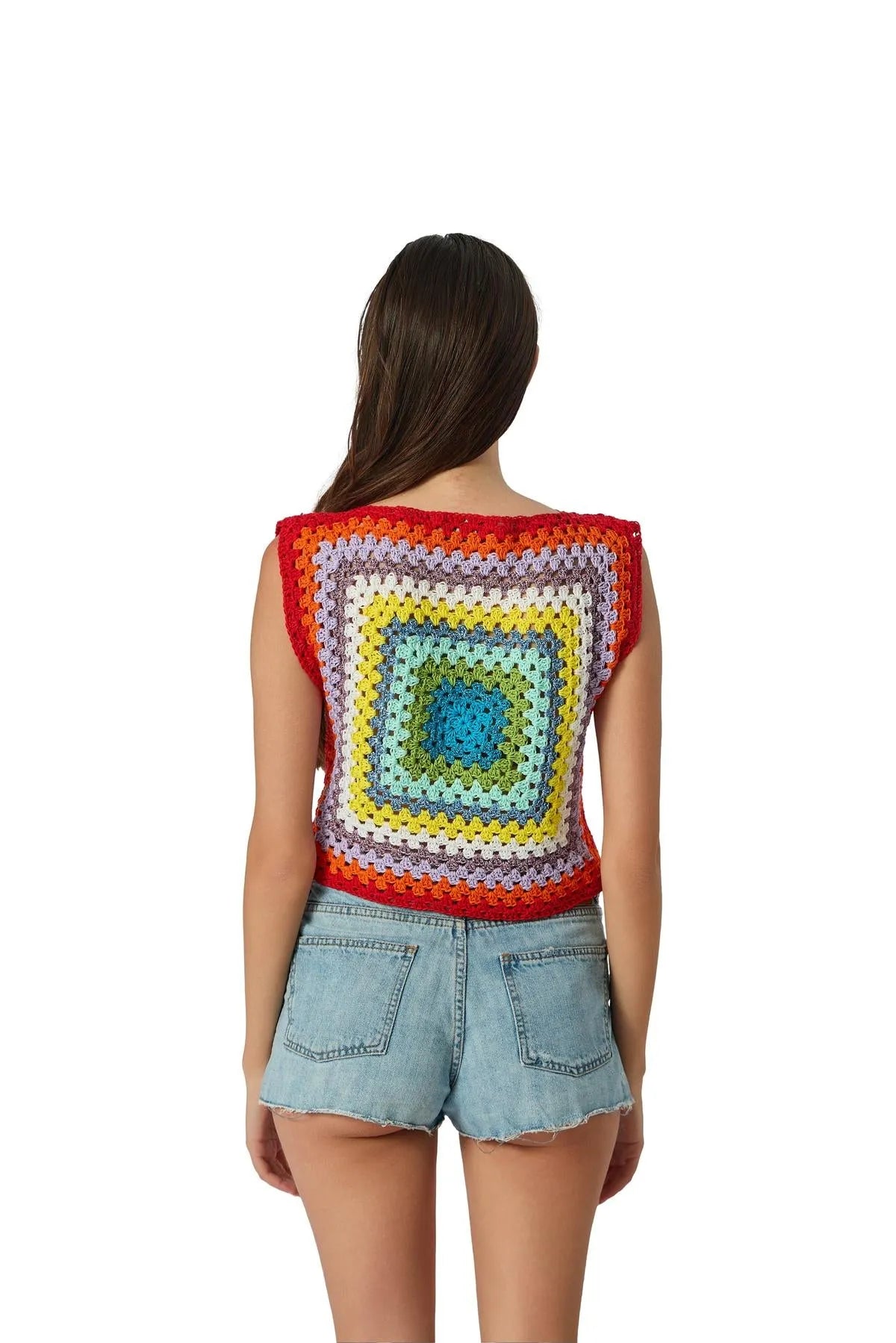 LAVA SQUARE TOP-Tops-STEFFY- Pointure.AE