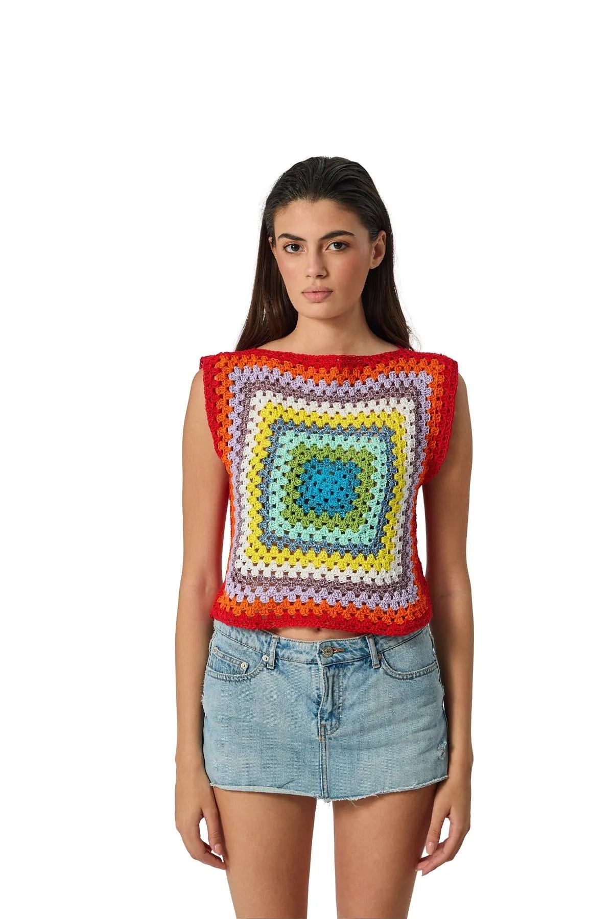 LAVA SQUARE TOP-Tops-STEFFY- Pointure.AE