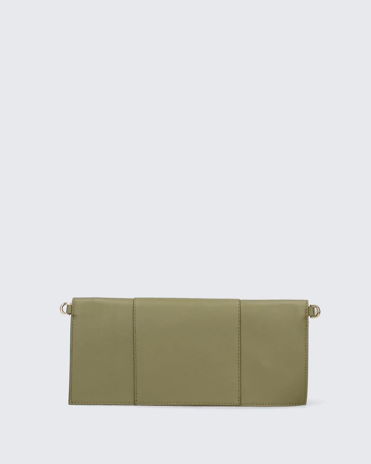 LEATHER POUCH IN GREEN-Pouches-MY BEST BAG- Pointure.AE