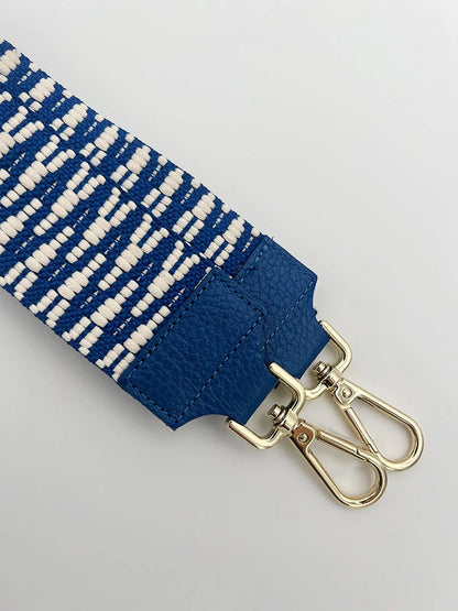 LEATHER TRIMMED BAG STRAP-Bag Straps-POINTURE- Pointure.AE