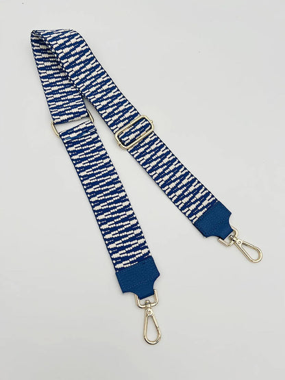 LEATHER TRIMMED BAG STRAP-Bag Straps-POINTURE- Pointure.AE