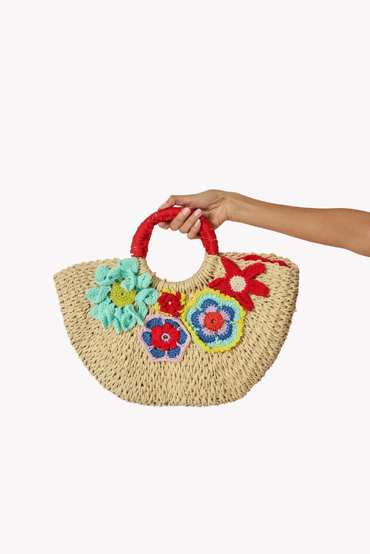 “LILY” STRAW BAG-Basket Bags-STEFFY- Pointure.AE