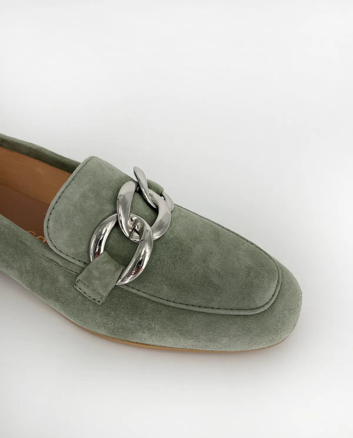 LOAFER WITH METAL CHAIN DETAIL-Loafers-UNISA- Pointure.AE