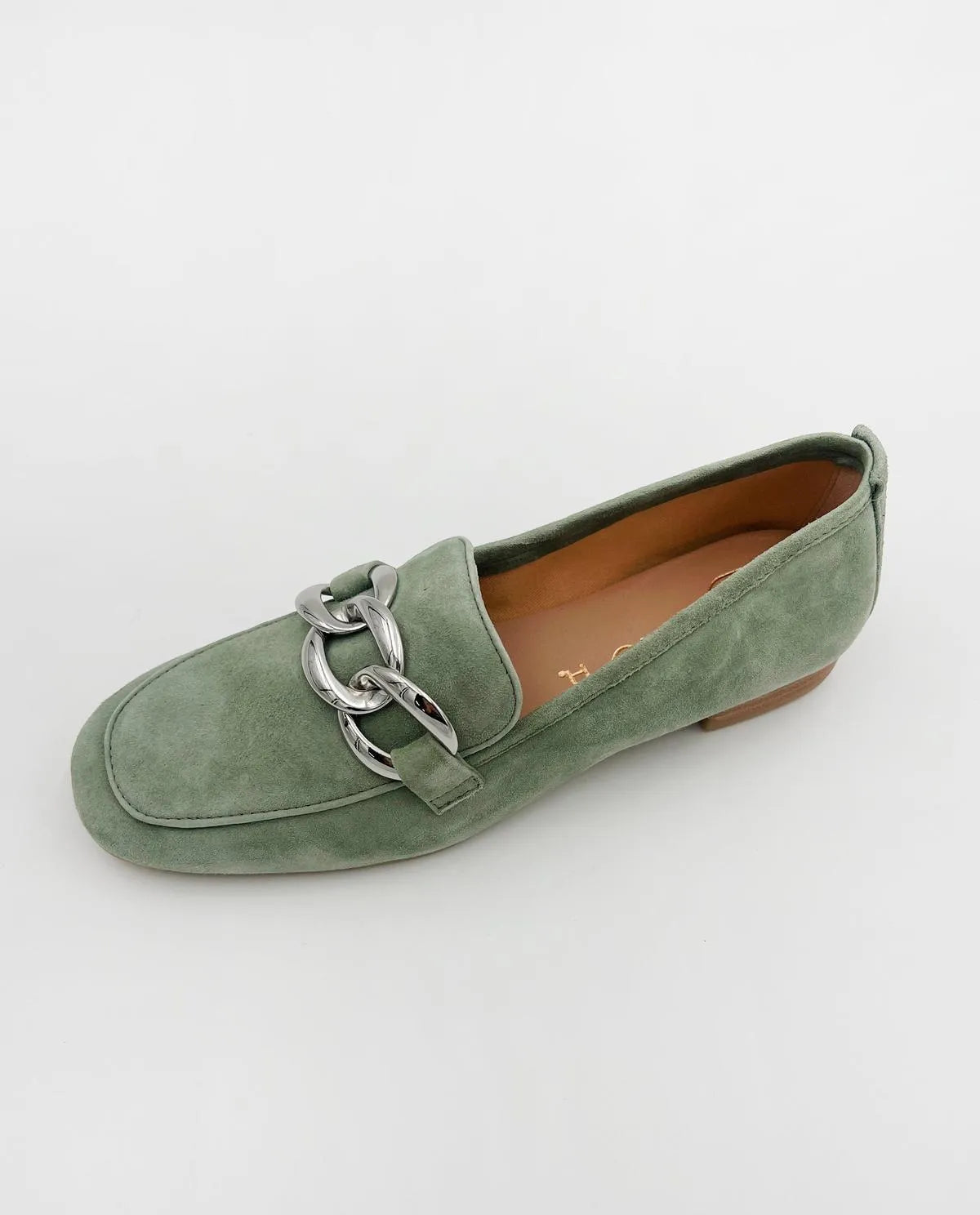 LOAFER WITH METAL CHAIN DETAIL-Loafers-UNISA- Pointure.AE