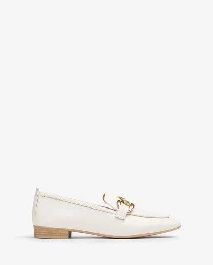 LOAFER WITH METAL CHAIN DETAIL-Loafers-UNISA- Pointure.AE
