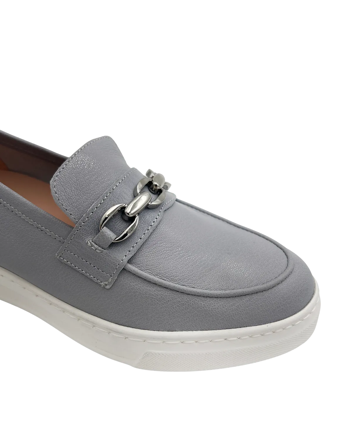 LOAFER WITH SPORTY SOLE IN JEANS-Loafers-UNISA- Pointure.AE