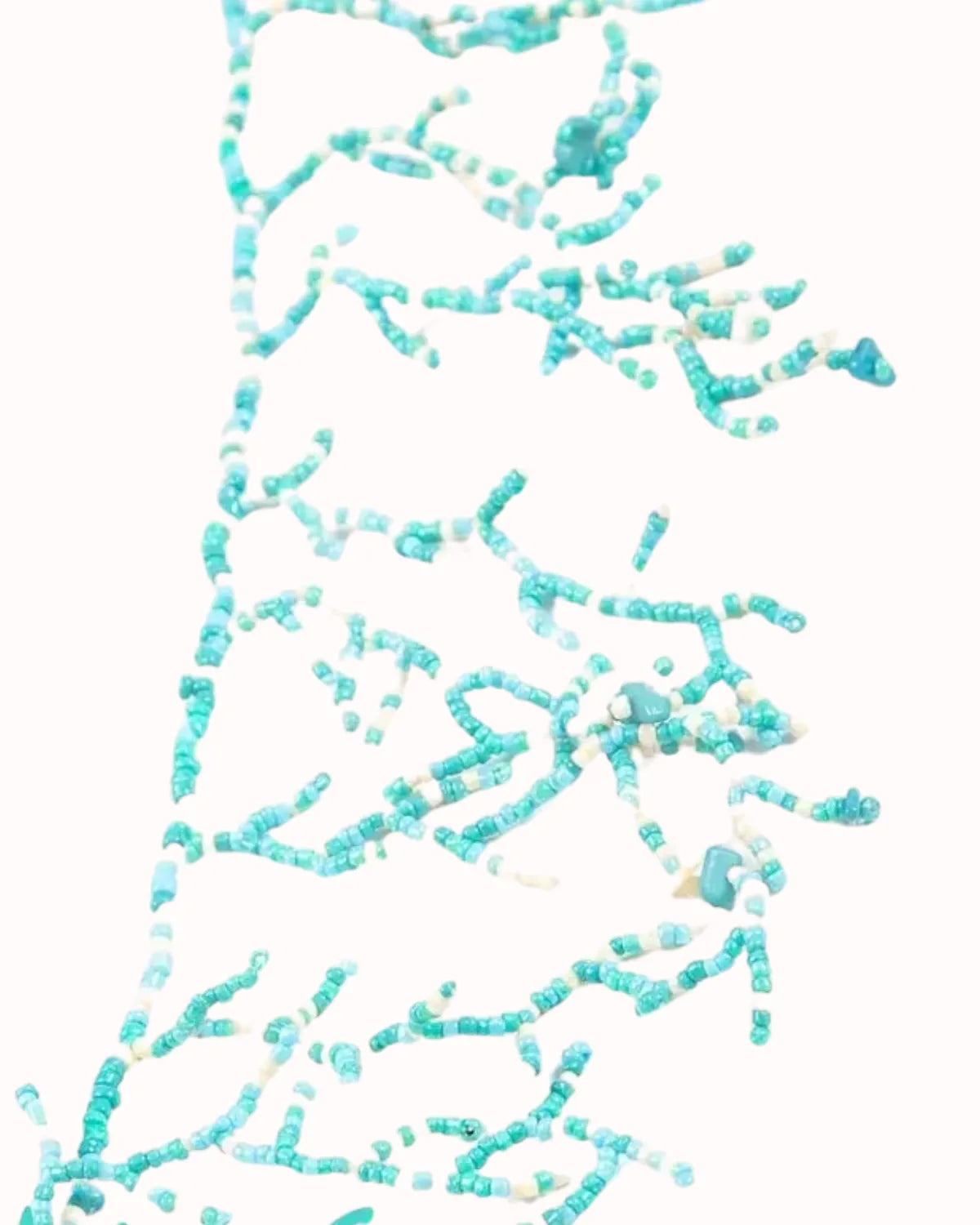 LONG NECKLACE IN TURQUOISE