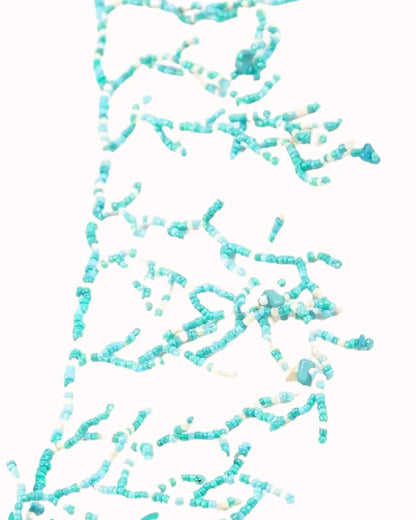 LONG NECKLACE IN TURQUOISE