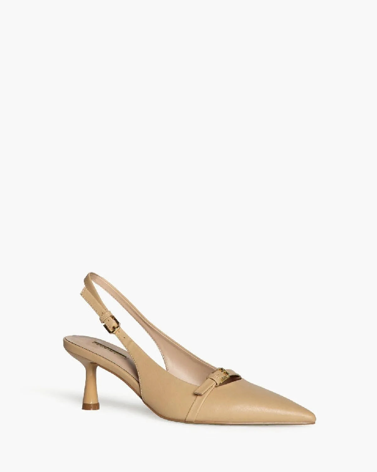LOW HEEL SLING BACK IN NUDE-Sling Backs-CORINA- Pointure.AE
