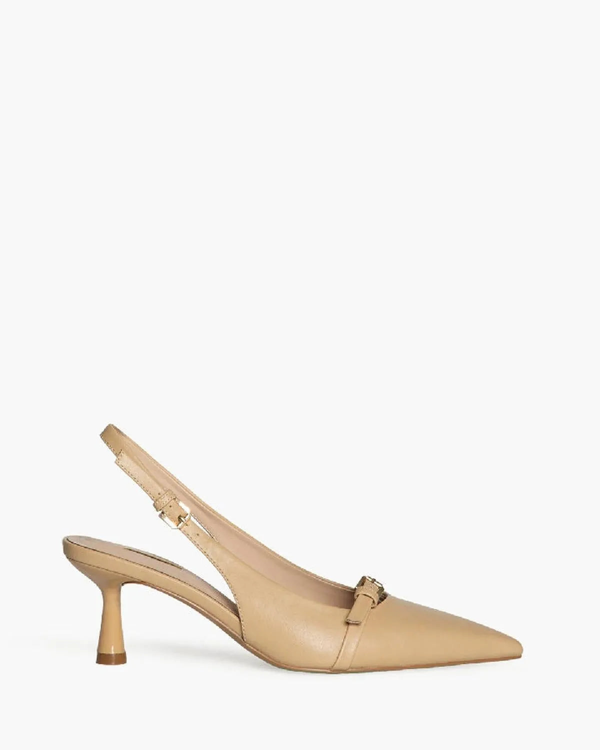 LOW HEEL SLING BACK IN NUDE-Sling Backs-CORINA- Pointure.AE