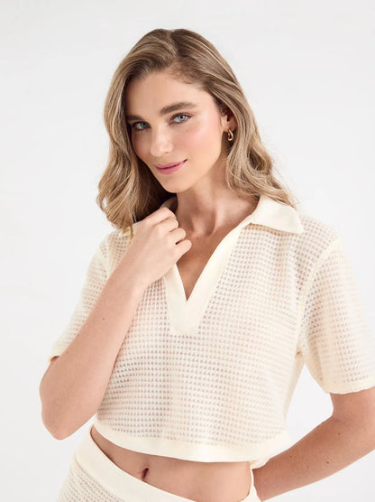 MAEVE TOP IN CORFU-Beach Tops-ONE ONE SWIM- Pointure.AE