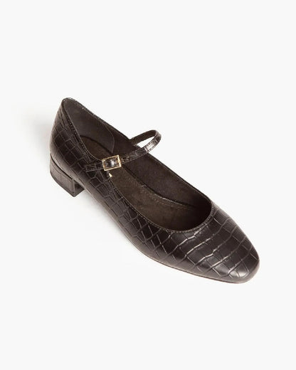 MARY JANE WITH LOW HEEL-Ballerinas-CORINA- Pointure.AE