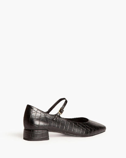 MARY JANE WITH LOW HEEL-Ballerinas-CORINA- Pointure.AE