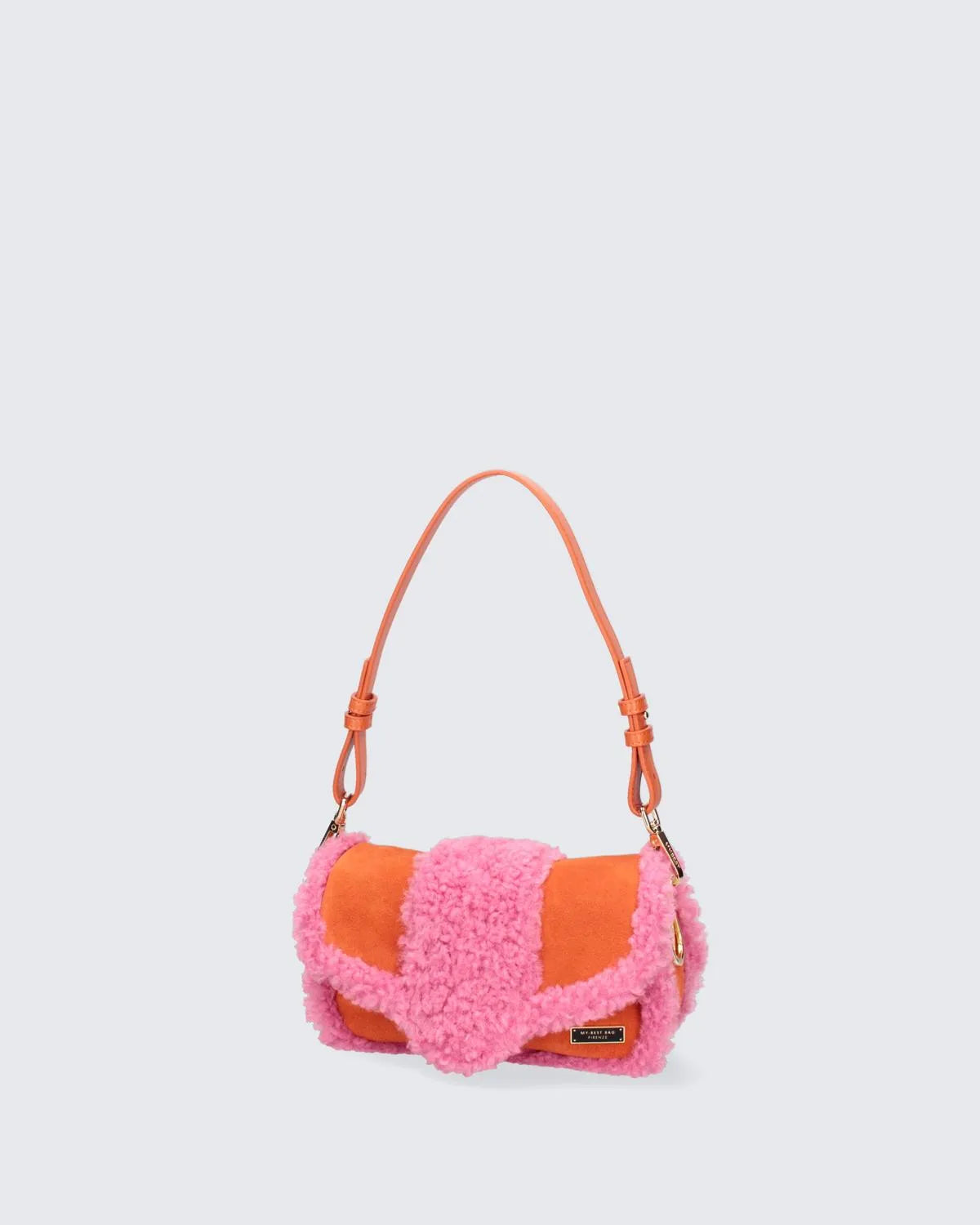 MINI YAYA FUR - BOMBAY-Shoulder Bags-MY BEST BAG- Pointure.AE