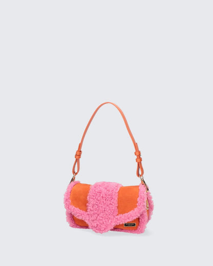 MINI YAYA FUR - BOMBAY-Shoulder Bags-MY BEST BAG- Pointure.AE