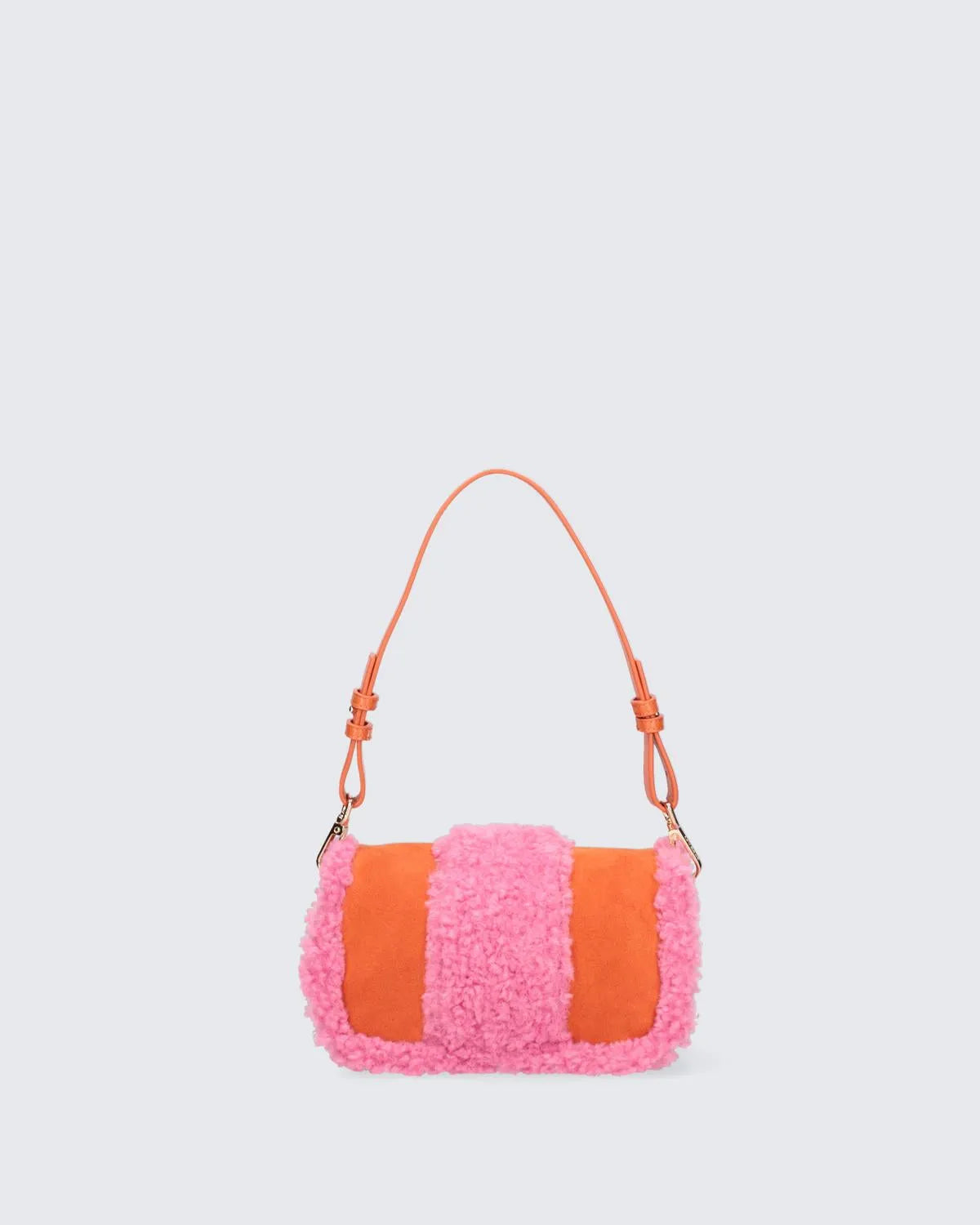MINI YAYA FUR - BOMBAY-Shoulder Bags-MY BEST BAG- Pointure.AE