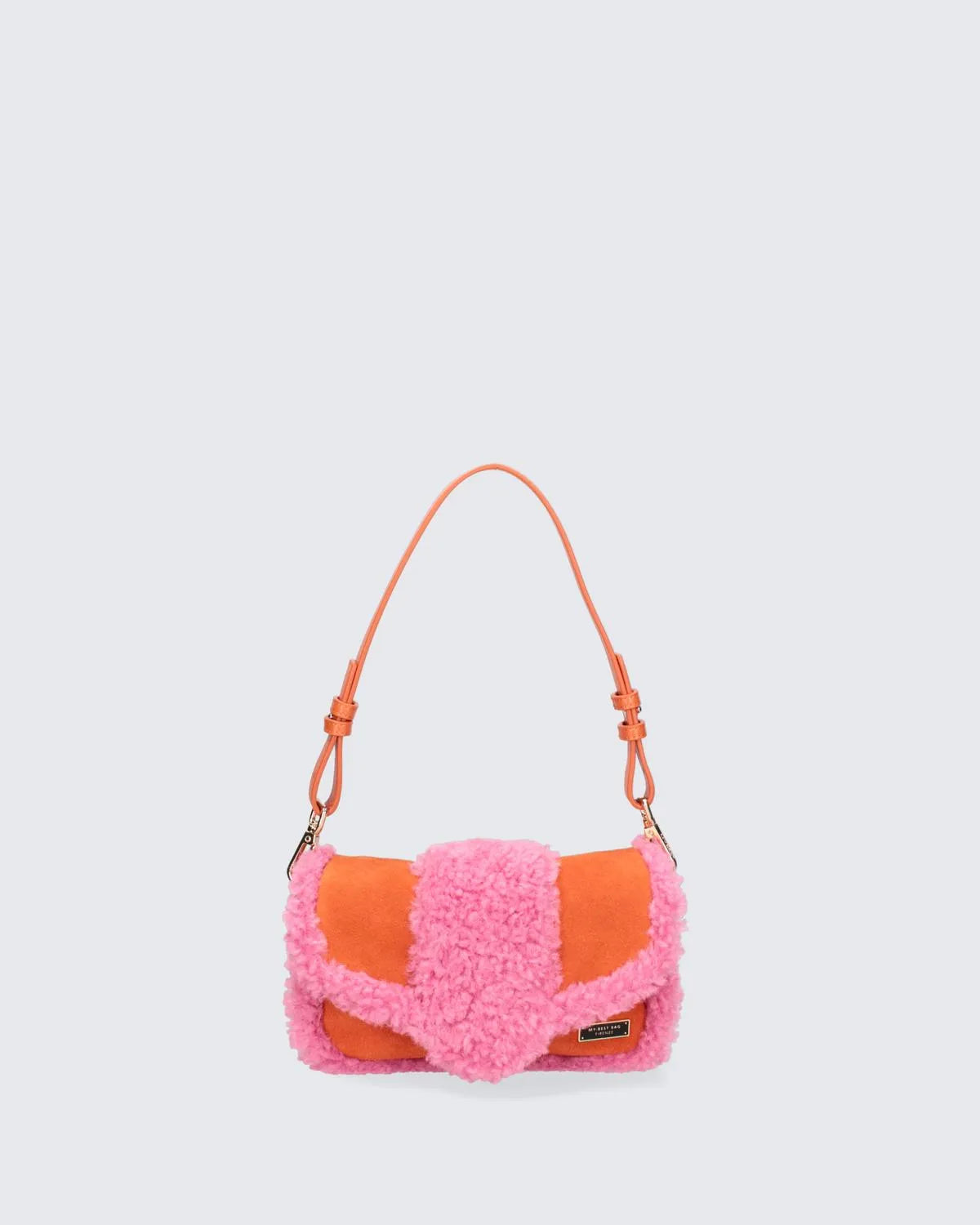 MINI YAYA FUR - BOMBAY-Shoulder Bags-MY BEST BAG- Pointure.AE