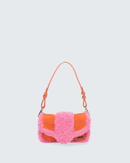 MINI YAYA FUR - BOMBAY-Shoulder Bags-MY BEST BAG- Pointure.AE