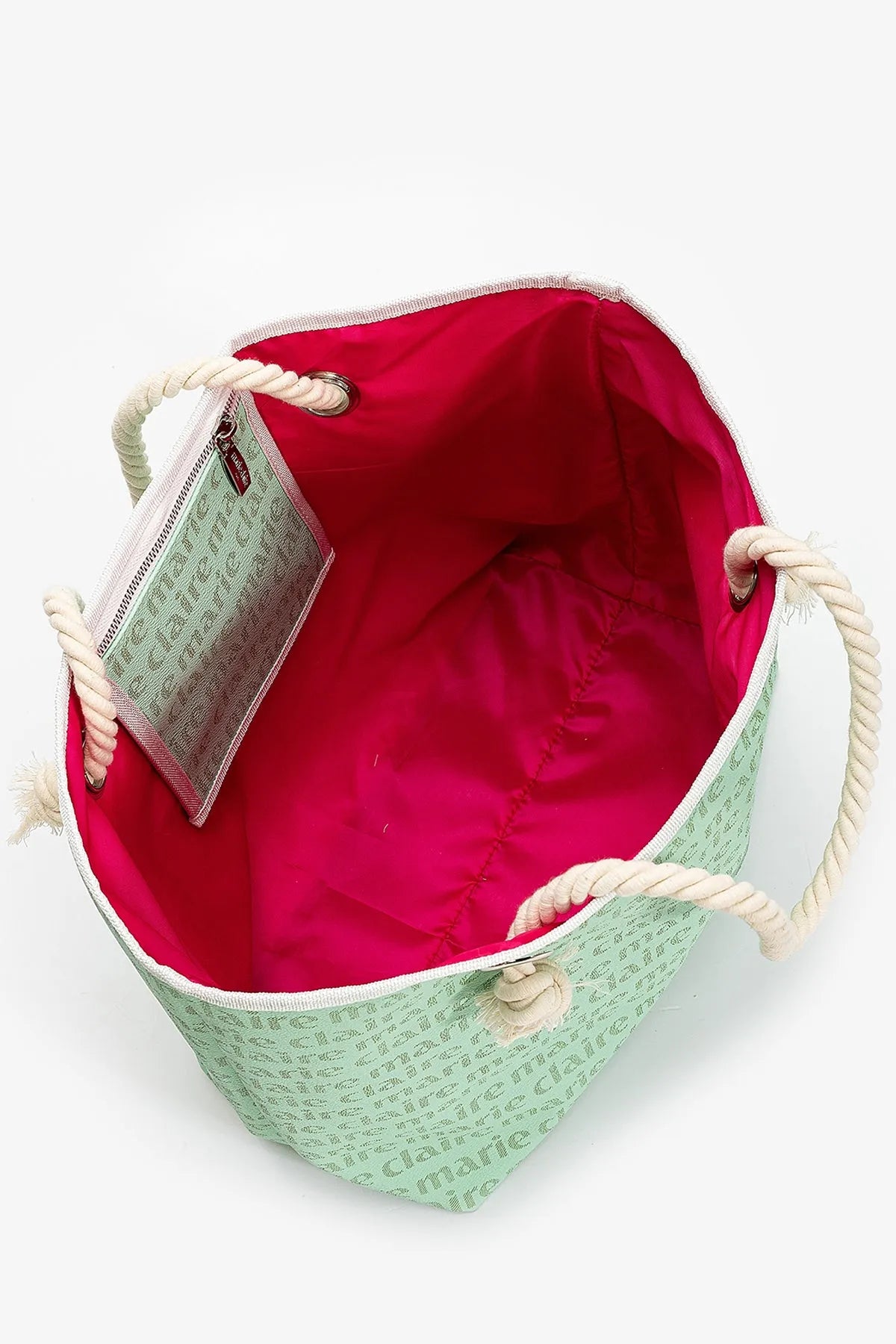 MONOGRAM BEACH BAG-Tote Bags-MARIE CLAIRE- Pointure.AE