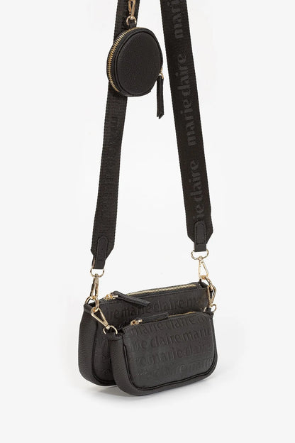 MONOGRAM CROSSBODY BAG-Cross-Body Bags-MARIE CLAIRE- Pointure.AE