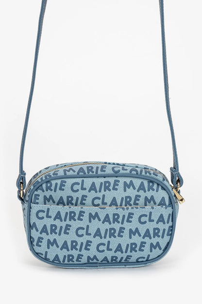 MONOGRAM MESSENGER BAG-Cross-Body Bags-MARIE CLAIRE- Pointure.AE