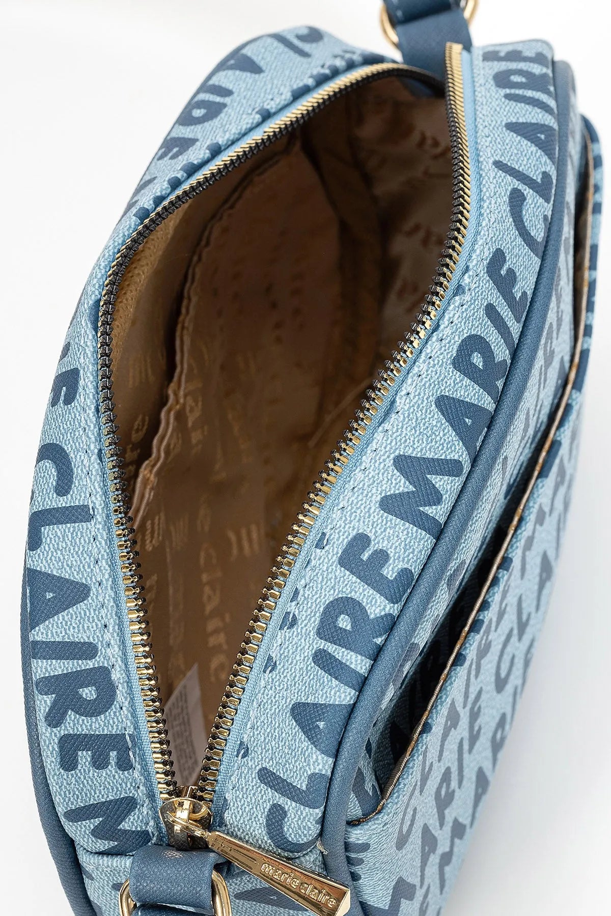 MONOGRAM MESSENGER BAG-Cross-Body Bags-MARIE CLAIRE- Pointure.AE