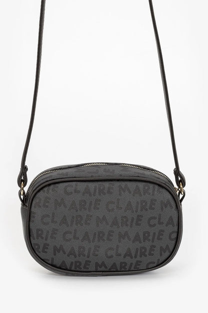 MONOGRAM MESSENGER BAG-Cross-Body Bags-MARIE CLAIRE- Pointure.AE