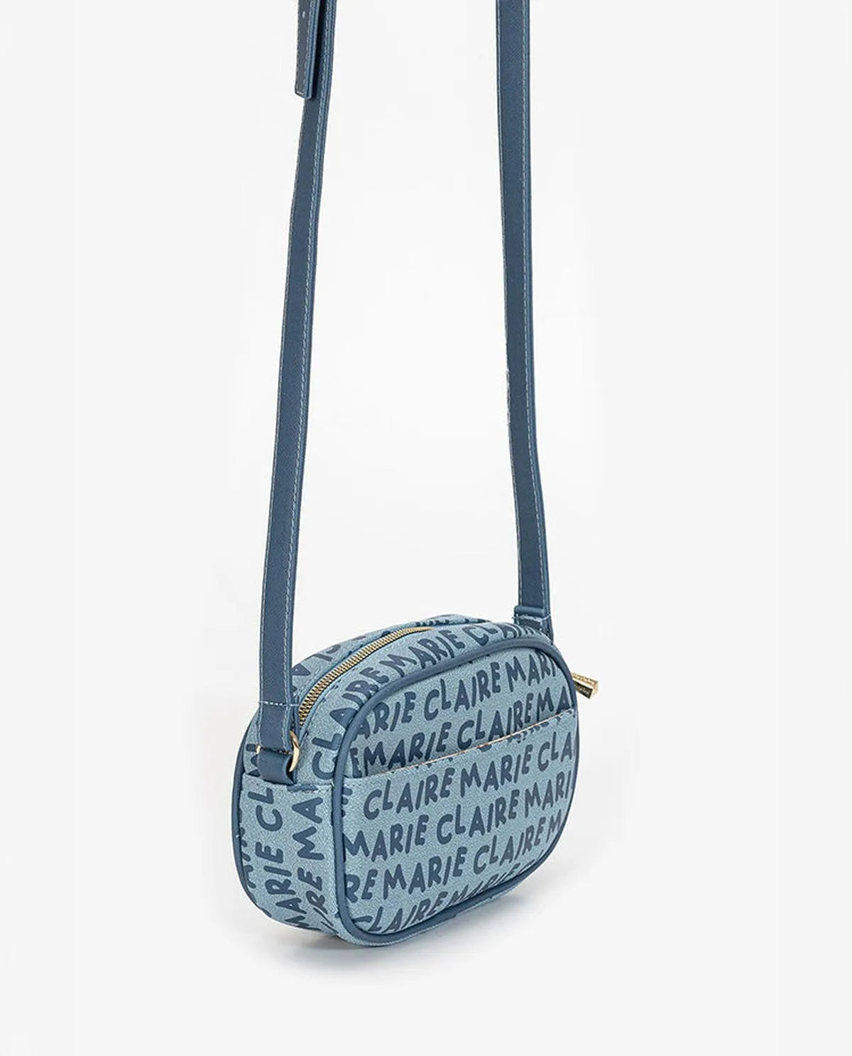 MONOGRAM MESSENGER BAG-Cross-Body Bags-MARIE CLAIRE- Pointure.AE