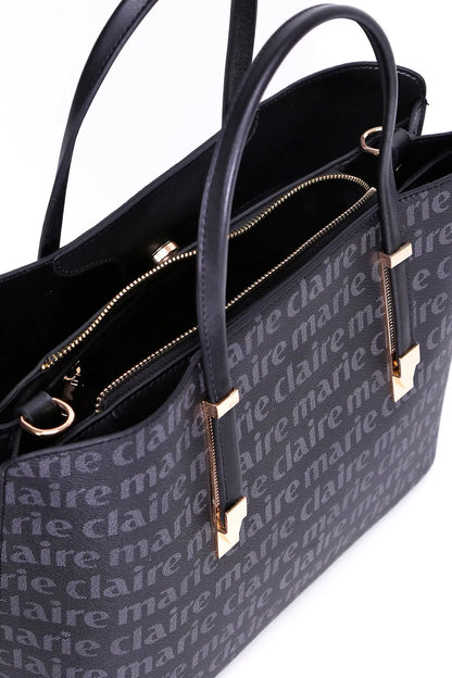 MONOGRAM SHOPPER BAG-Shoulder Bags-MARIE CLAIRE- Pointure.AE