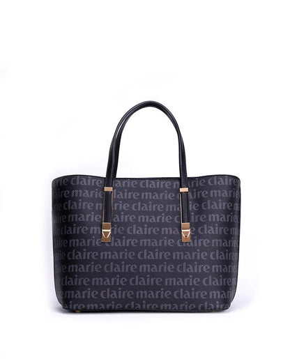 MONOGRAM SHOPPER BAG-Shoulder Bags-MARIE CLAIRE- Pointure.AE