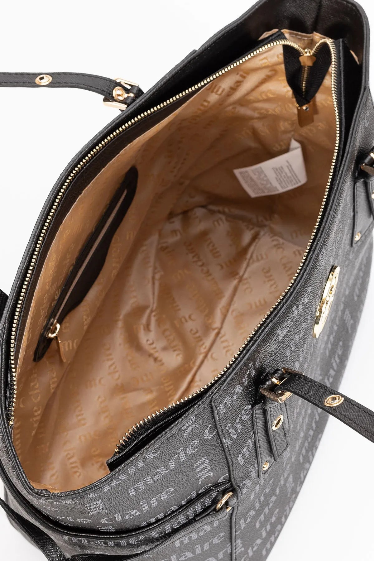 MONOGRAM SHOPPER BAG-Tote Bags-MARIE CLAIRE- Pointure.AE