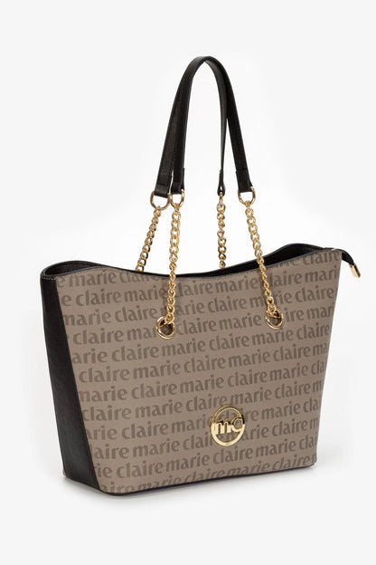 MONOGRAM SHOPPER-Shoulder Bags-MARIE CLAIRE- Pointure.AE