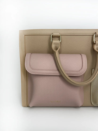 MULTI POCKET HANDBAG-Top Handle Bags-ONPOINT- Pointure.AE