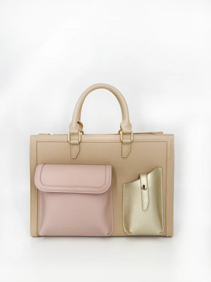 MULTI POCKET HANDBAG-Top Handle Bags-ONPOINT- Pointure.AE