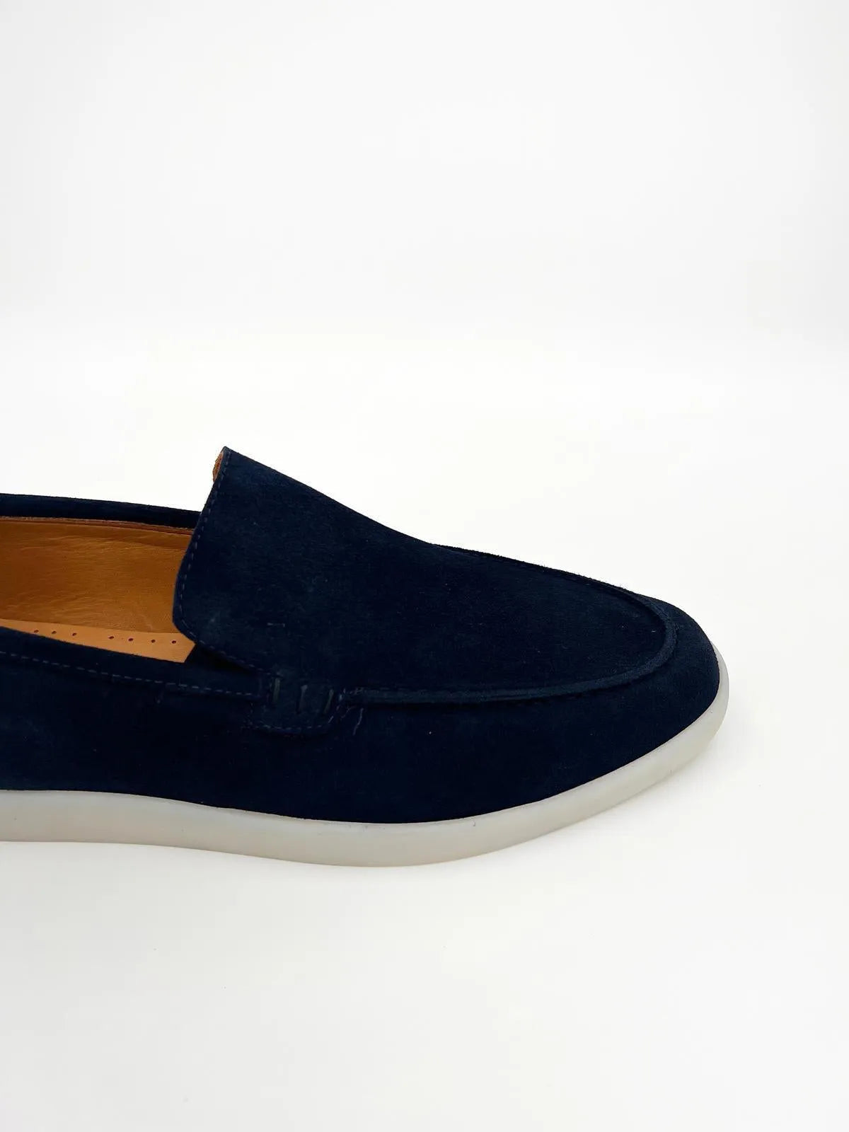 NAVY BLUE LOAFER-Men Loafer-BELTRAMI OSVALDO- Pointure.AE
