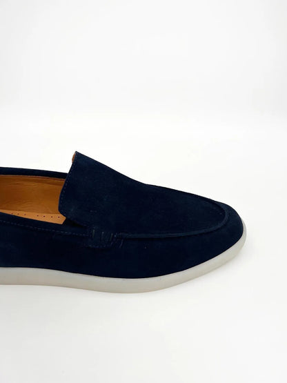 NAVY BLUE LOAFER-Men Loafer-BELTRAMI OSVALDO- Pointure.AE