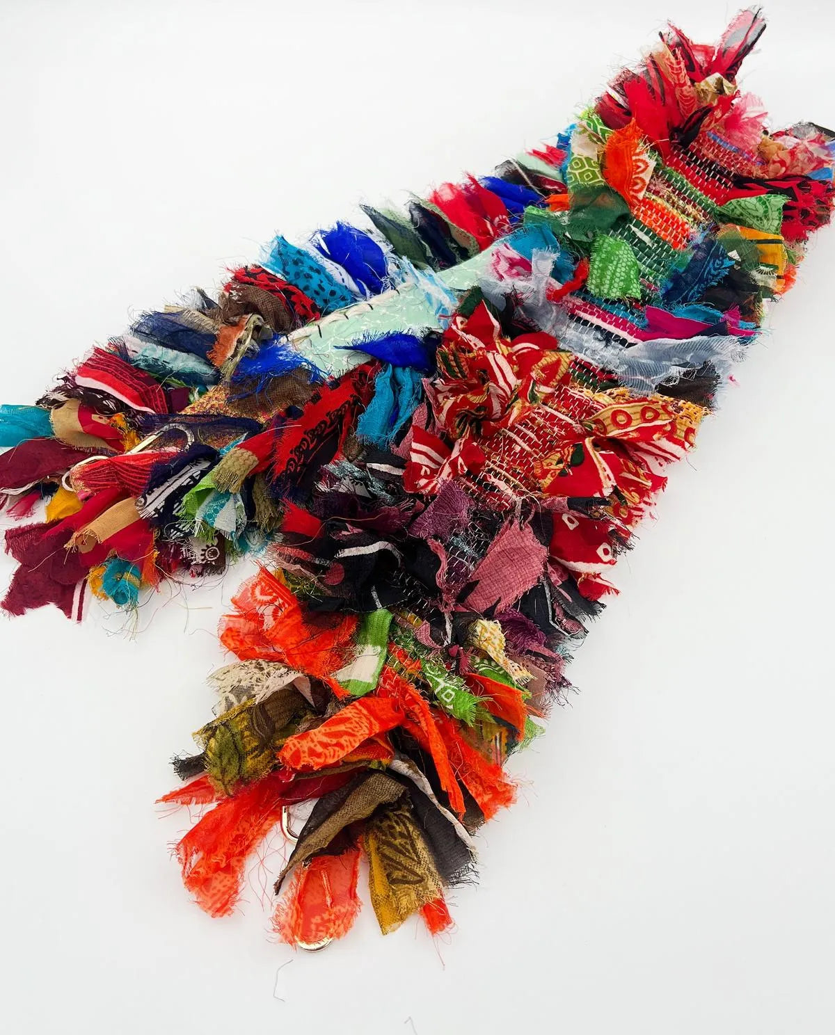 PATCHWORK DOUBLE HANDLE BAG-Top Handle Bags-ALEX MAX- Pointure.AE