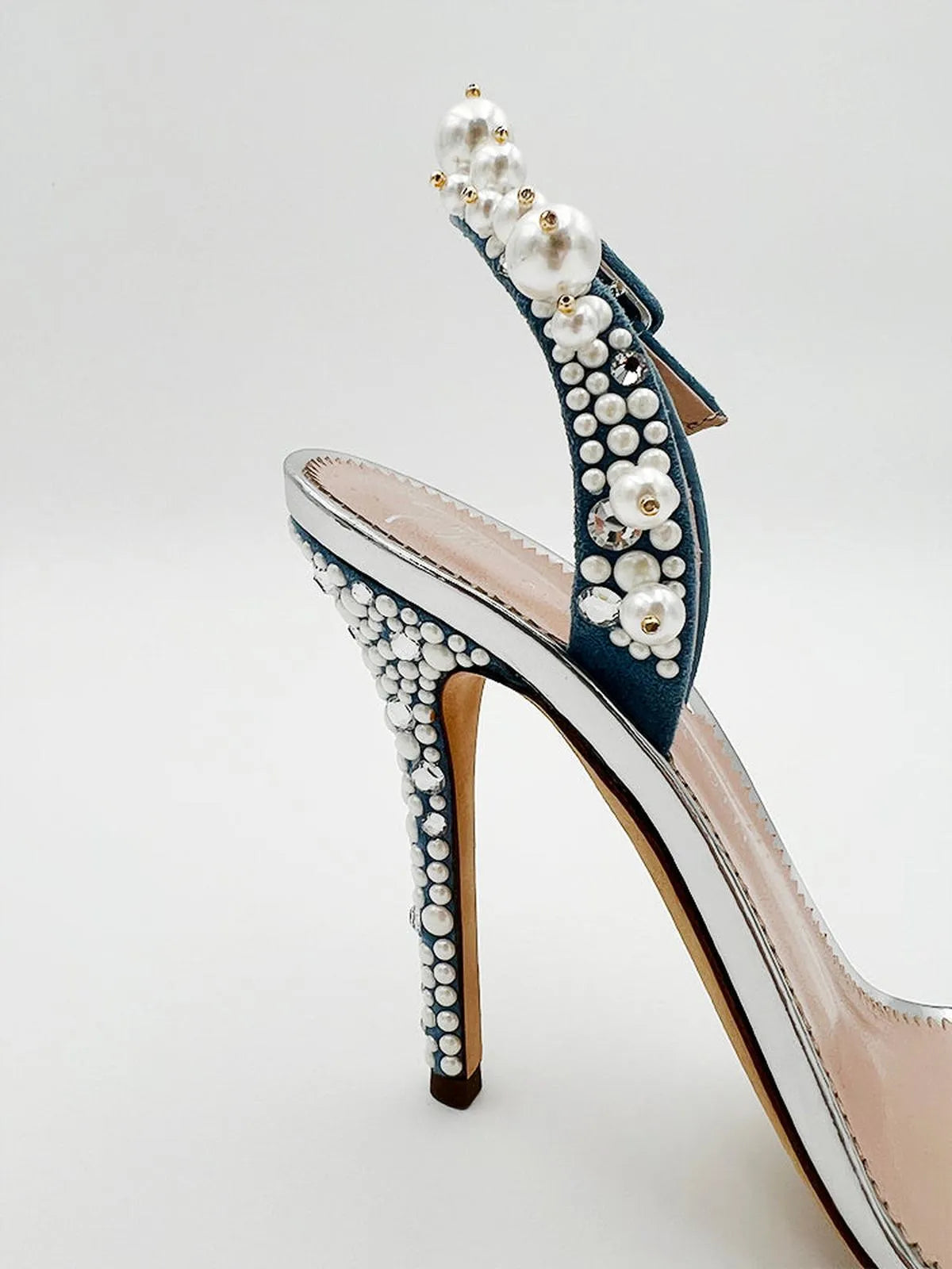 PEARL AND CRYSTAL SANDAL-Sandals-GIUSEPPE ZANOTTI- Pointure.AE